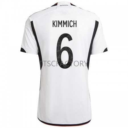 Fußballtrikots Deutschland Joshua Kimmich 6 Heim Trikotsatz WM 2022